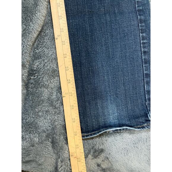 American Eagle Skinny Jeans Womens Size 6 Regular Stretch Blue Denim Medium Wash - Picture 5 of 7